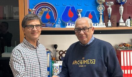 Il dirigente Balistrieri e il presidente Hanna 2